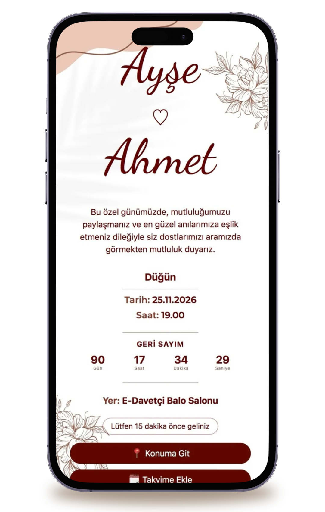 Yâren Dijital Davetiye